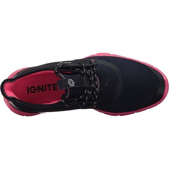 NWT PUMA Women's Ignite Spikeless Golf Shoe, Peacoat Silver-Knockout Pink-7.5 M - Picture 4 of 7
